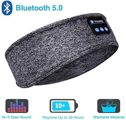 Hot sale bluetooth music sleep goggle headband bluetooth sports headscarf call headband yoga headwear